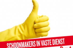Limburgse schoonmakers in vaste dienst!