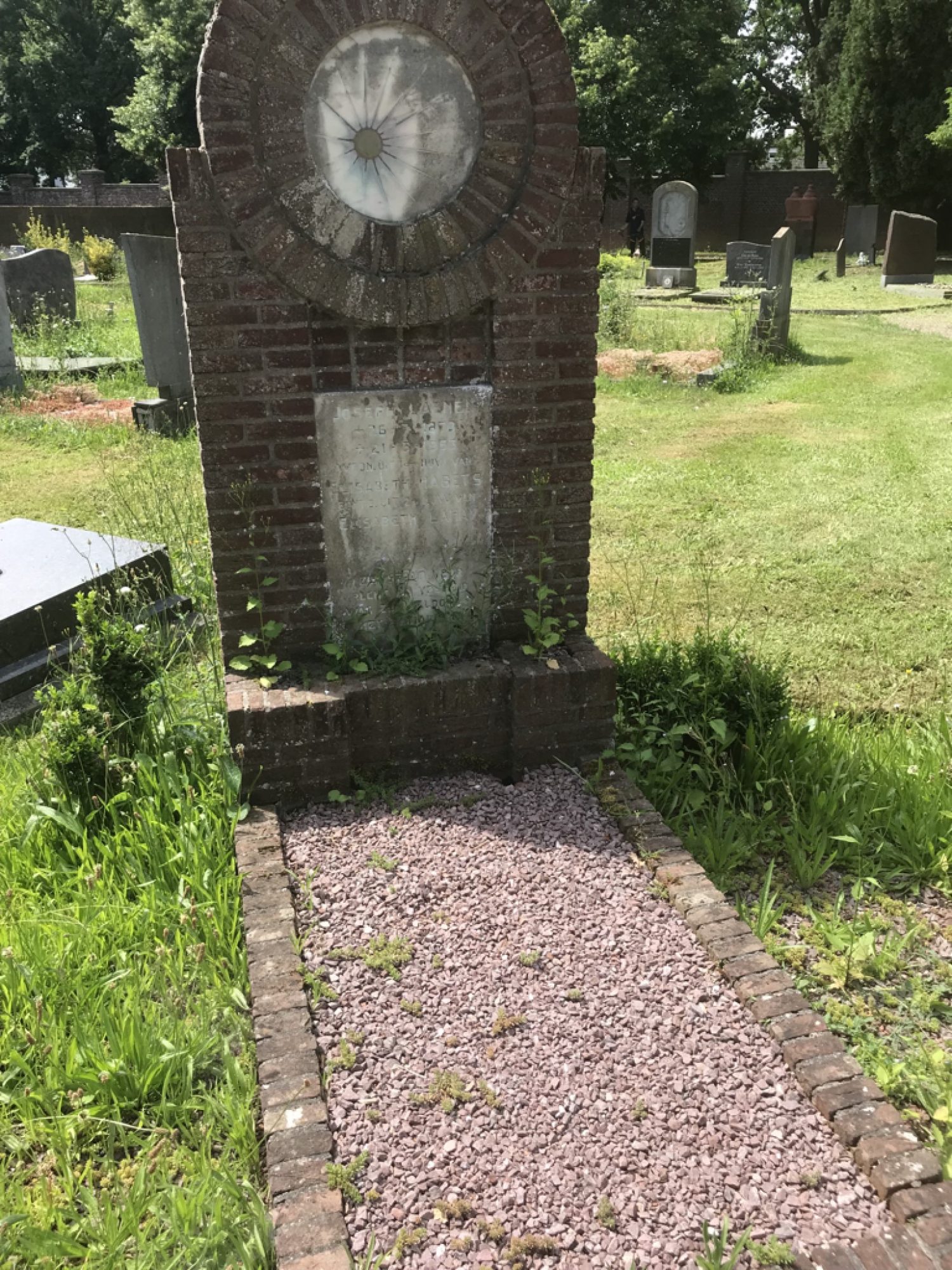 https://limburg.pvda.nl/nieuws/1-mei-2020-dag-van-de-arbeid-een-virtueel-bezoek-aan-vak-aa-in-coronatijd/Het graf van Joseph Laenen.